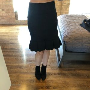 Girls from Savoy Black Banded Skirt